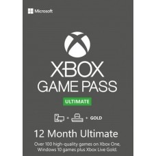 Xbox Game Pass Ultimate 12 Months Xbox Live